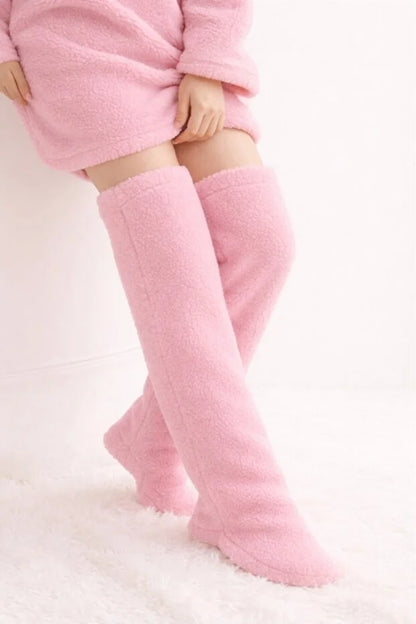 Navelisa CozyLeg™ - Ultra Yumuşak Peluş Ev Çorabı